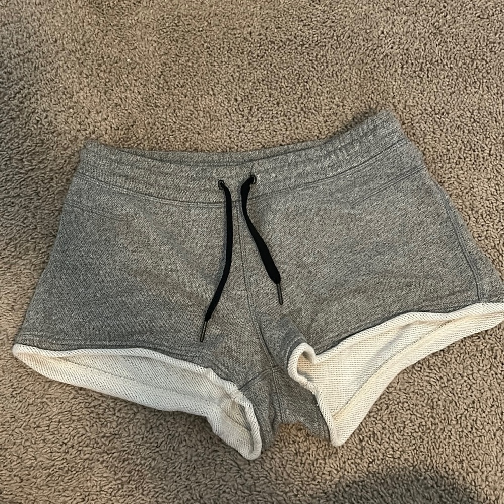 Lululemon Gray Sweat Short size 8